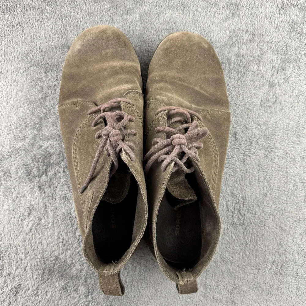 Sorel Greely Chukka Boots Men Size 11 Brown Suede Lace Up Ankle